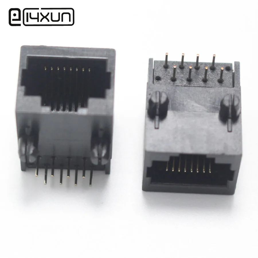 5 шт. пластиковые коннекторы для разъёмов RJ45 15 х18 мм | Обустройство дома
