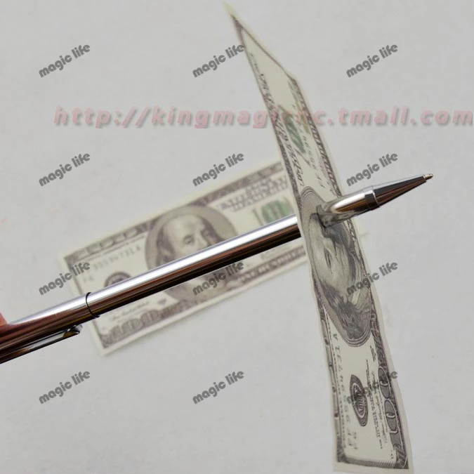 Wholesale Pen Penetration Metal Executive magic tricks sets props close up | Игрушки и хобби