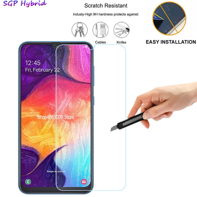 Защитное стекло для Samsung A70 A10 A20 A30 A50 закаленное Galaxy A40 Защитная пленка Samsun A 10 30 50 M20