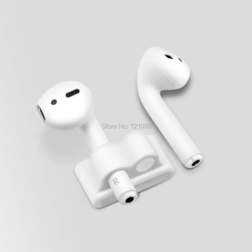 Чехол-подставка для Apple watch series 3 2 1 airpods с силиконовым зажимом и защитой от потери на крючке iwatch4
