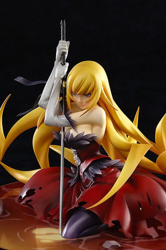 Фигурки героев Monogatari Nisemonogatari Oshino Shinobu из ПВХ коллекционные фигурки игрушки для
