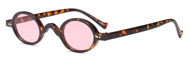 Leopard Pink SHAUNA классические украшения ногтей женские маленькие овальные солнцезащитные очки ретро мужские леопардовая оправа прозрачные синие линзы очки UV400 - Цвет линз: Leopard Pink