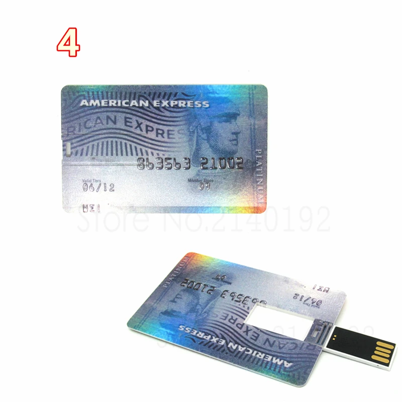 Водонепроницаемый супертонкий флэш накопитель для кредитной карты USB флеш 128 ГБ 32