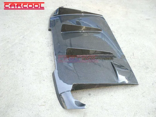 Задний диффузор из углеродного волокна для стайлинга автомобиля сплиттер CF 2010-2014