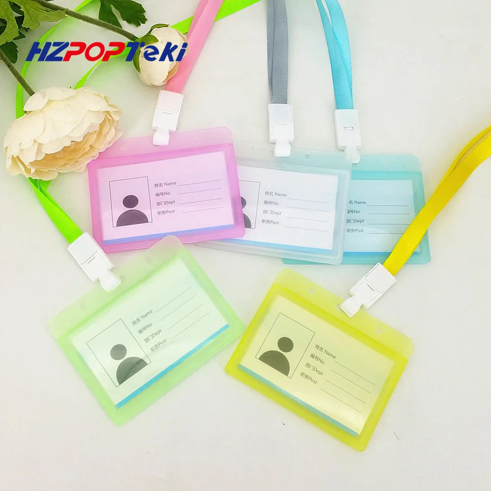 54x85 мм Пластиковый Полипропиленовый держатель для удостоверения личности