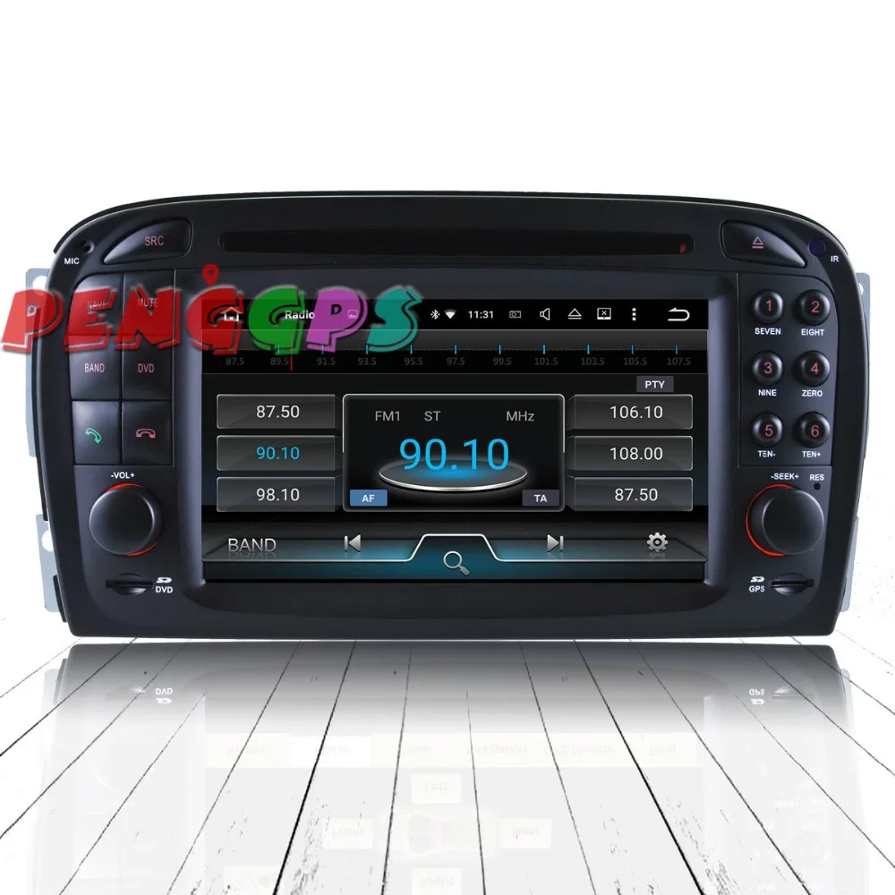Android 8 0 7 1 Автомобиль Радио Стерео стереосистема с GPS для Mercedes Benz SL R230 2001 2002 2003 2004