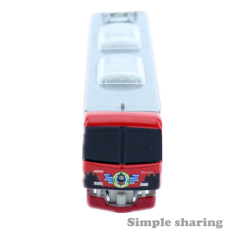 Takara Tomy TOMICA № 124 KEIHAN ж/д Паровозик модель автобуса Комплект аниме Рисунок Литья под давлением для игрушки Миниатюрный туристические безделушка