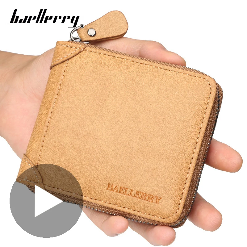 Кошелек Baellerry мужской на молнии бумажник кошелек шт.|Мужские кошельки| |