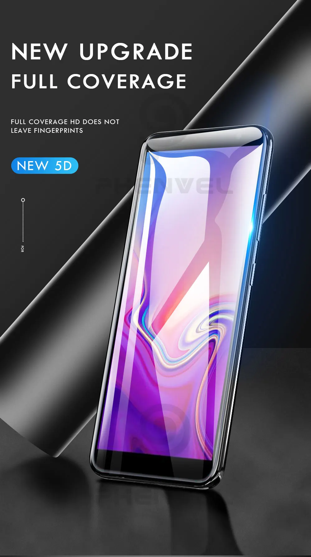 5D Защитное стекло для samsung Galaxy J4 J6 Plus полное покрытие Защита экрана для samsung J8 J6 A6 Plus Закаленное стекло пленка