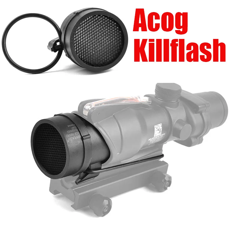 Тактический ACOG Killflash 4X32 ACOG 1x32 область Защитная крышка Анти-отражательное устройство