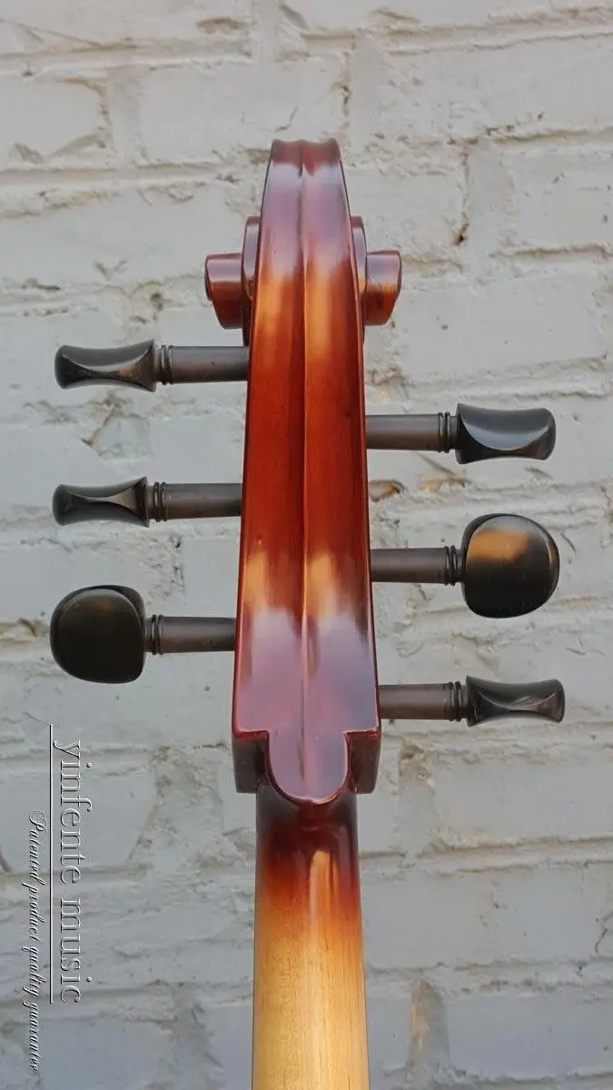 Новый 4/4 Электрический Виолончель мощный звук Части Tailpiece конец контакт 6 String #1498 |