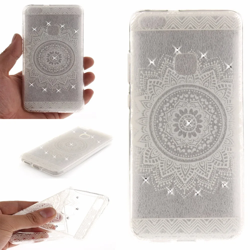 Fundas для Huawei P10 p9 P8 Lite Smart/gr3 2017 Силиконовые ТПУ чехол телефона углерода Волокно Coque