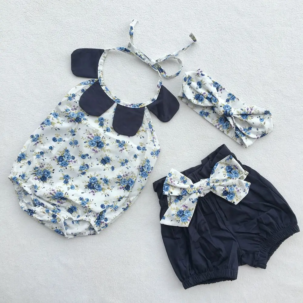 Новые стильные штаны для маленьких девочек летние бутики винтажные трусики с