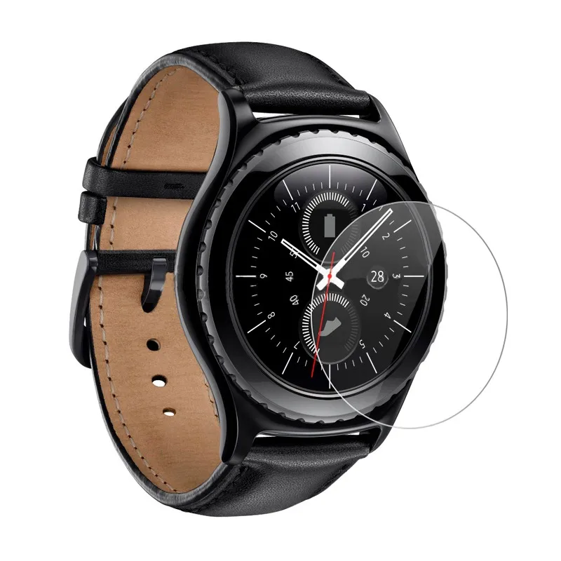 Для Samsung Gear S2 защитная пленка из закаленного стекла 9H 2.5D Взрывозащищенная для S3 On