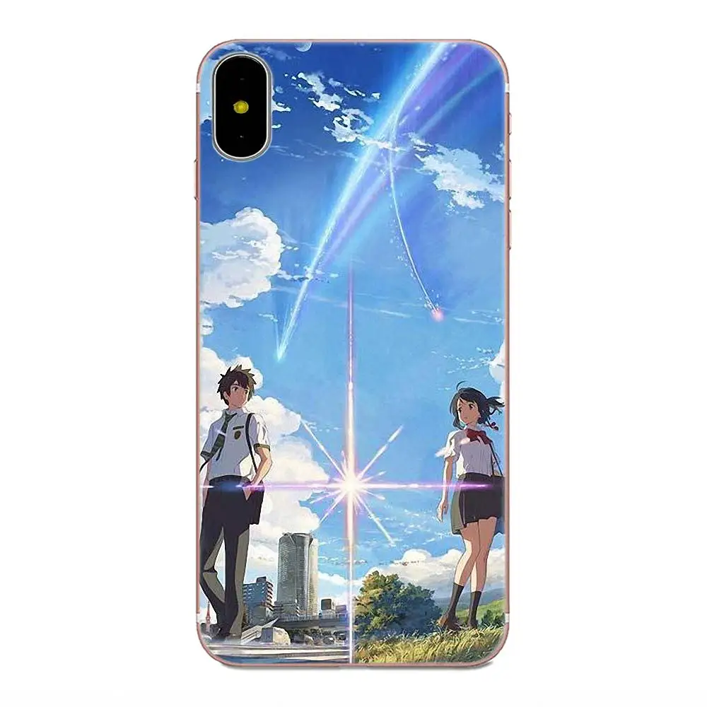 Аниме ваше имя японский ТПУ моды мобильный телефон для Huawei Mate 7 8 9 10 20 P8 P9 P10 P20 P30 Lite
