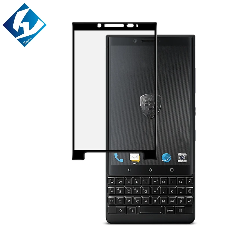 10 шт./лот 3D изогнутые для BlackBerry KEY2 полный охват 9 H Экран протектор Закаленное