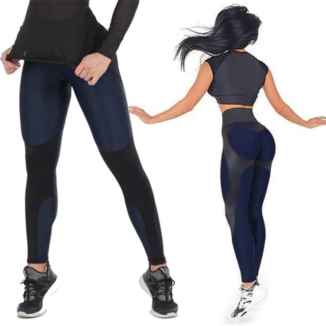 Женские модные штаны для фитнеса или йоги карманы лосины с украшением