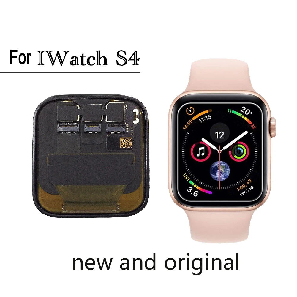 Original 40mm/44mm For Apple Watch Series 4 LCD Touch Screen Digitizer Assembly For Watch Series 4 LCD Series S4 LCD Replacement