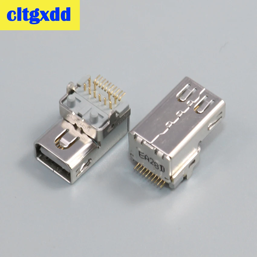 Cltgxdd Высокое качество для Apple Notebook Mini Display Port Laptop DP Female Socket 20P USB Коннектор адаптер для Thunderbolt (art.: 7b190fe82) - 7b190fe82