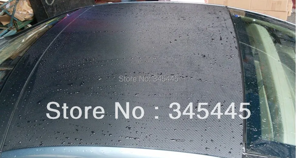 1PCS127X30CM 3D carbon fiber vinyl film/ fibre sticker (50X11.8 ) black FREESHIPPING car wrap |