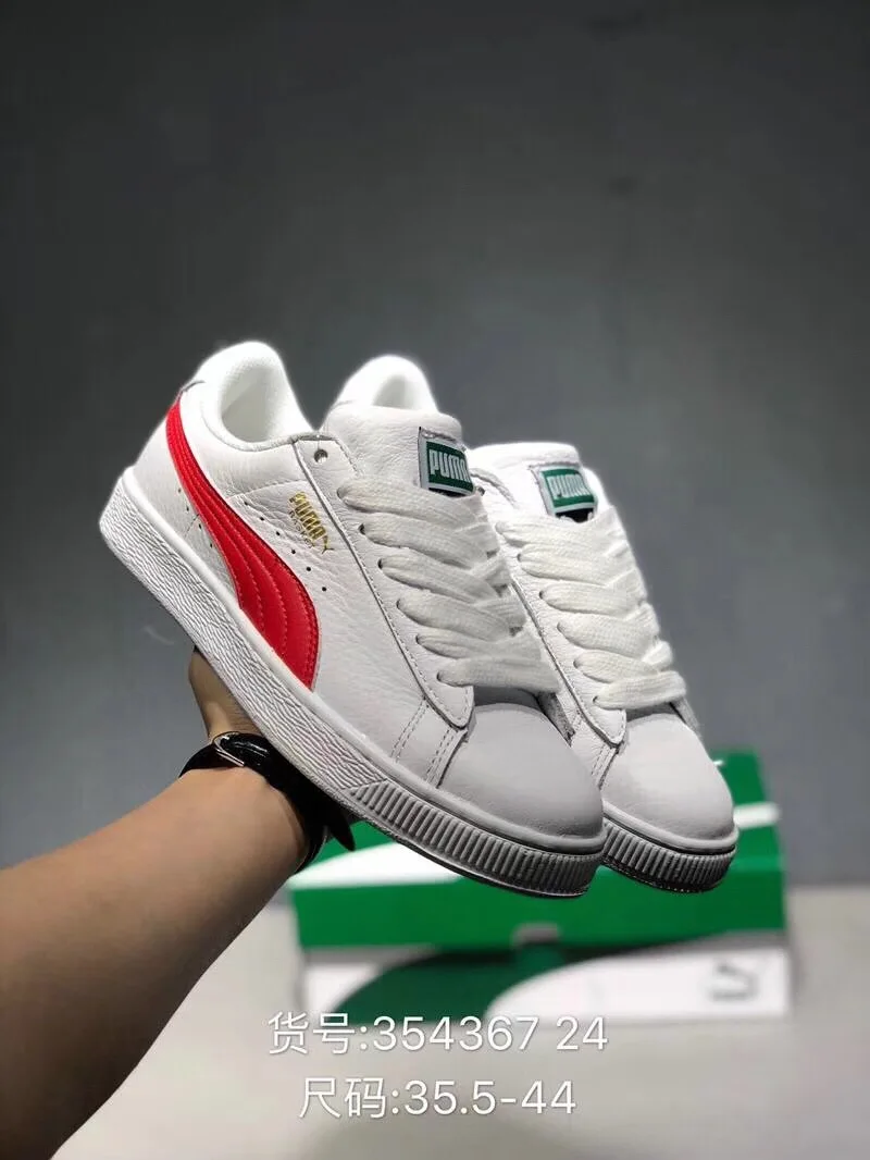 Бесплатная доставка 2018 оригинальная корзина Clssic Metllic Puma Court Star Корея курсант