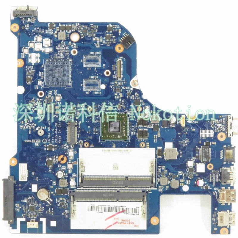 

NOKOTION ORIGINAL laptop motherboard for Lenovo G70-35 CPU on board CG70A NM-A671 Mainboard WORKS