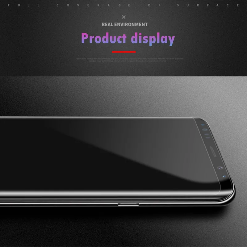 20D полностью изогнутое закаленное стекло для samsung Galaxy S8 S9 Plus Note 8 9 S7edge Защитная пленка для samsung A6 A8