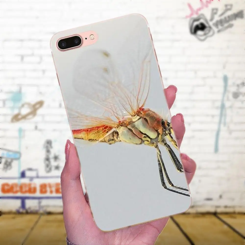 Весна Стрекоза животное мягкий чехол для Galaxy A3 A5 A7 On5 On7 2015 2016 2017 Grand Alpha G850 Core2 Prime S2
