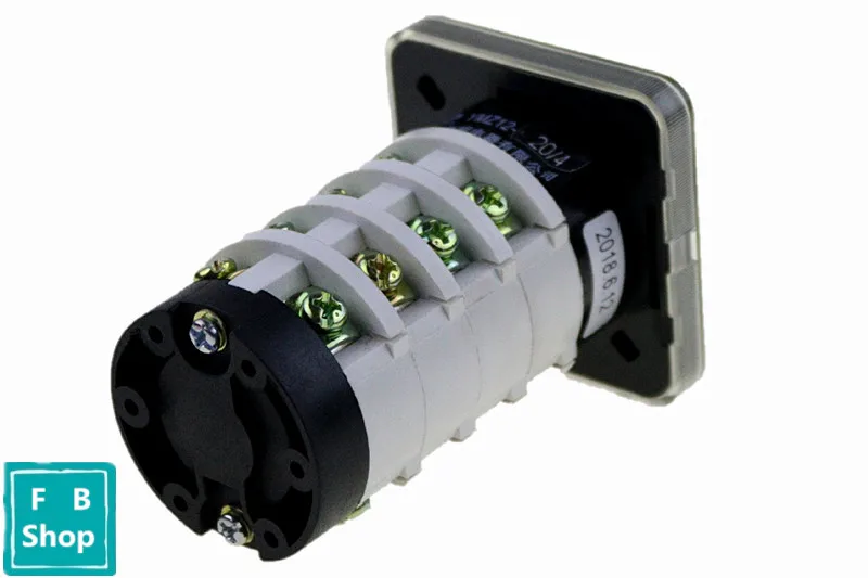 1 шт szl9 20/4 20A 690V 4 секционная Ручка 2 Позиции 0 универсальный ручной Электрический