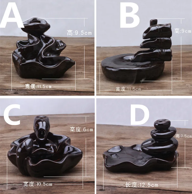 Натуральная курильница для благовоний или ароматические свечи в виде бутылочных