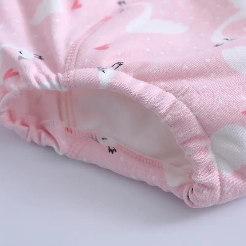 5PCS Waterproof Toddler Pants for Potty Toilet Training Reusable Infant Underpants Cloth Panties Child Underwear