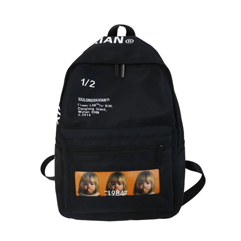 2019 Повседневный женский холщовый рюкзак mochila feminina sac dos школьные сумки для девочек