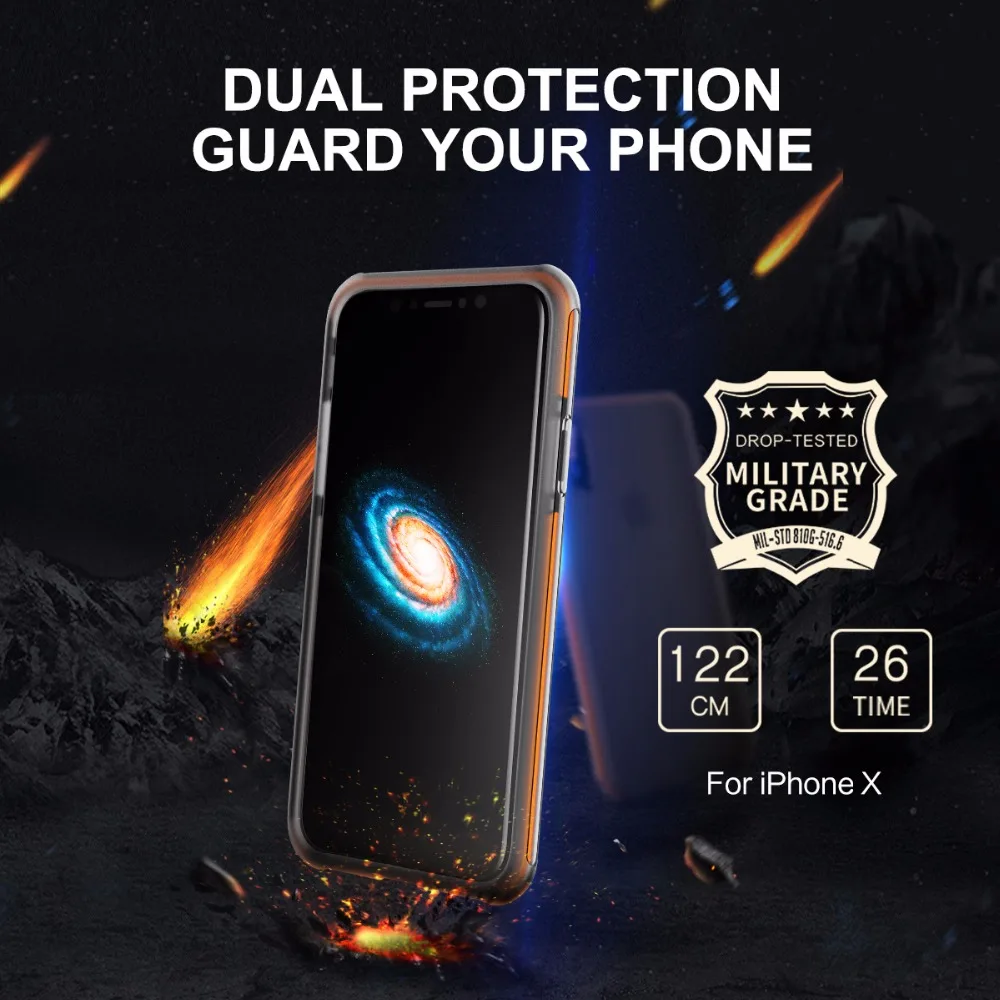 Для iPhone X XS Max чехол+ закаленное стекло роскошный ТПУ Гибридный прозрачный чехол для iPhone XR чехол Защитная пленка