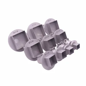 Нержавеющая сталь 304 материал 850 852 BGA сопло SMD сопло для пистолета горячего воздуха 850 станция для очистки горячего воздуха