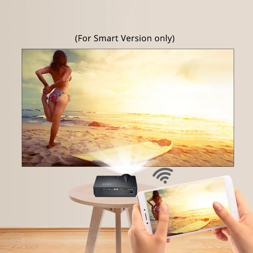 BYINTEK MOON BT96Plus Android Wifi смарт-видео 1080P светодиодный проектор для домашнего кинотеатра Full HD Поддержка 4K видео для Netflix