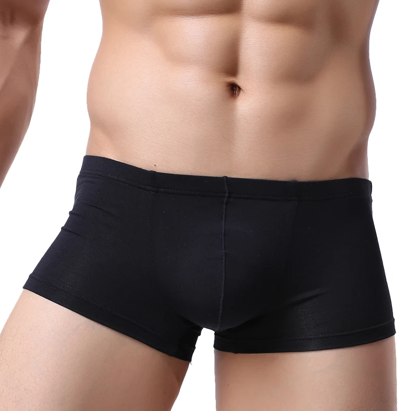 Трусы из хлопка сексуальное нижнее белье мужские боксеры мужское шорты Homme