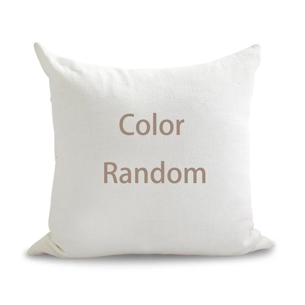 Random Color Sea Shell Маяк Морская звезда шеи наволочки для подушек белье подушки для кровати крышка сиденья подушечка диванная подушка украшение дома - Цвет: Random Color