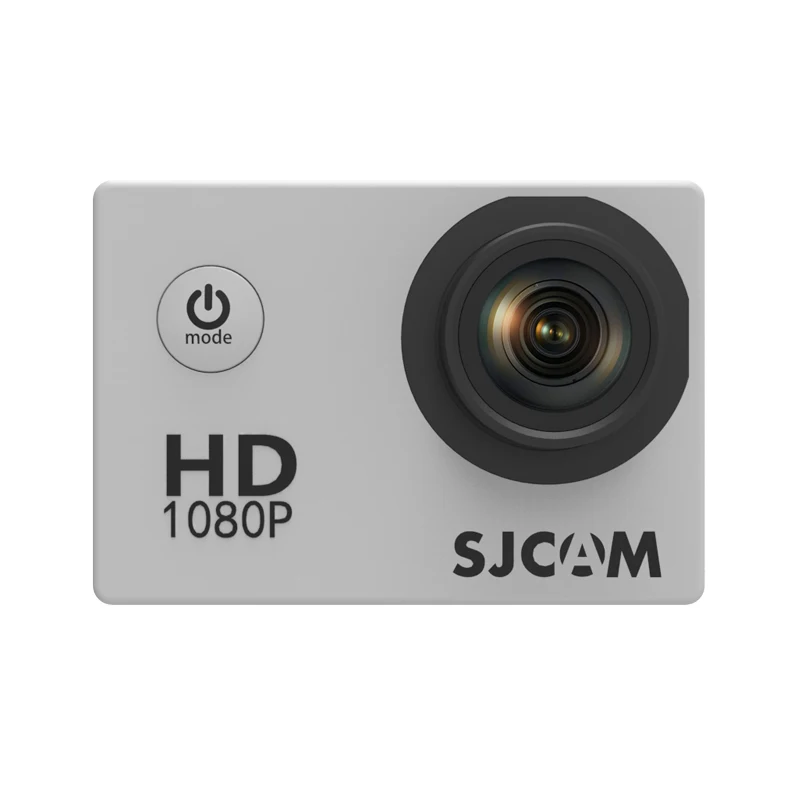 Серебристый Оригинальная Спортивная Экшн-камера SJCAM SJ4000 2,0 дюймов HD 1080P для дайвинга 30 м Водонепроницаемая мини видеокамера для экстремальных видов спорта SJ 4000 Cam - Цвет: Серебристый