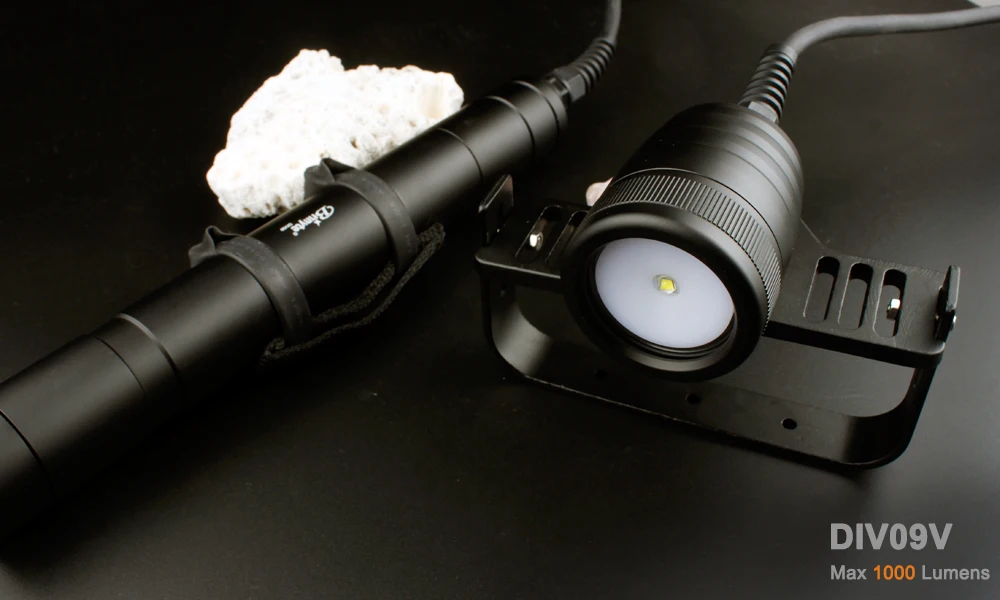NITESUN DIV09V Дайвинг Фонарь для телефона CREE XM-L2(U4) 6500K светодиодный Макс 1000 люмен подводный 150 м Водонепроницаемый Подводное плавание свет