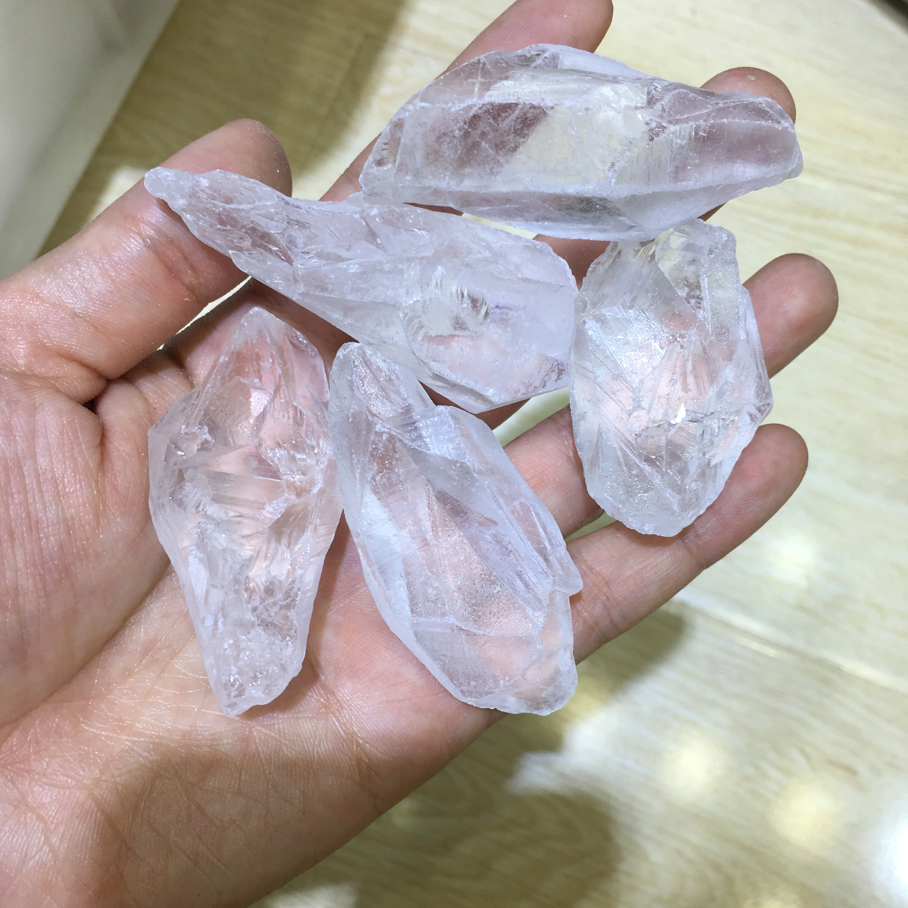 5 шт. высококачественные бразильские натуральные скелетные кристаллы