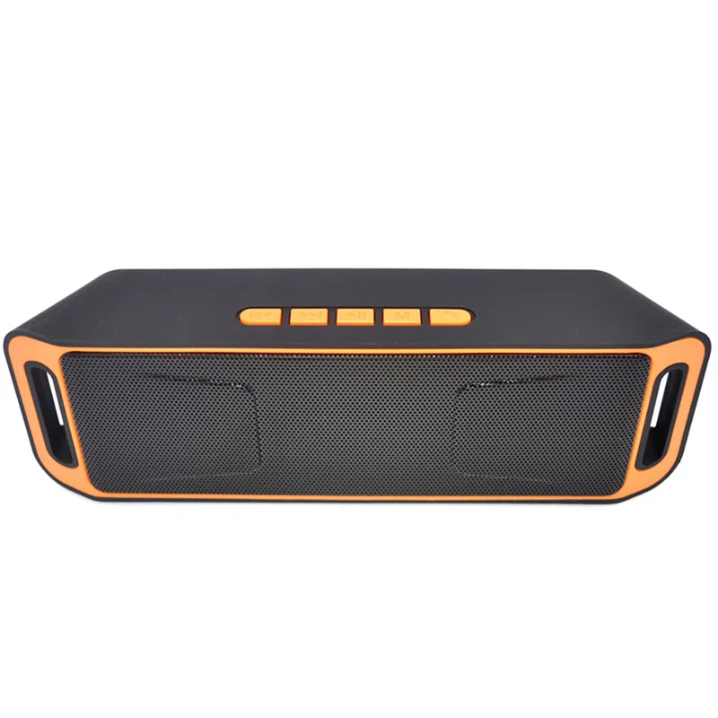 Портативный Bluetooth динамик стерео многофункциональный U диск TF карта плеер