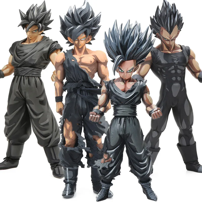 MSP Chocolate Ver Black Son Gohan Goku Вегета из ПВХ фигурка мастер звезда кусок Dragon Ball Z фигурка Коллекционная модель куклы