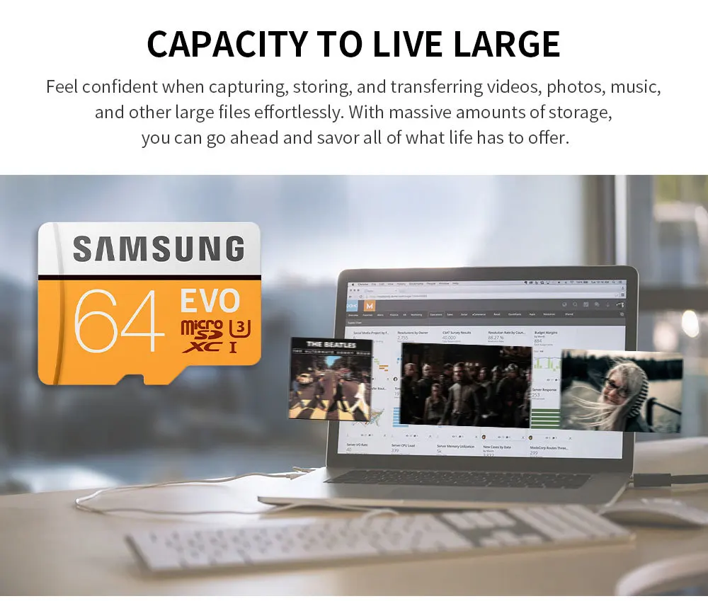 Карта памяти Micro SD SAMSUNG 32G 64G 128G 256 MicroSD карты SDHC SDXC Max 95Ms EVO 32GB 64GB C10 TF Транс флэш-карта Micro