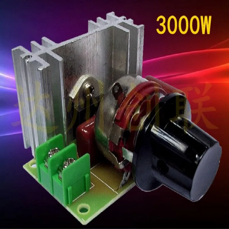 Универсальный 220v 3000W камин регулятор температуры бесконечное регулятор
