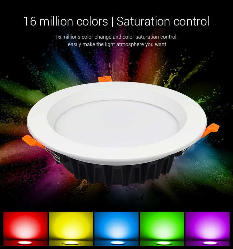 Miboxer 25 W DALI светодиодный светильник RGB+ CCT светодиодный потолочный