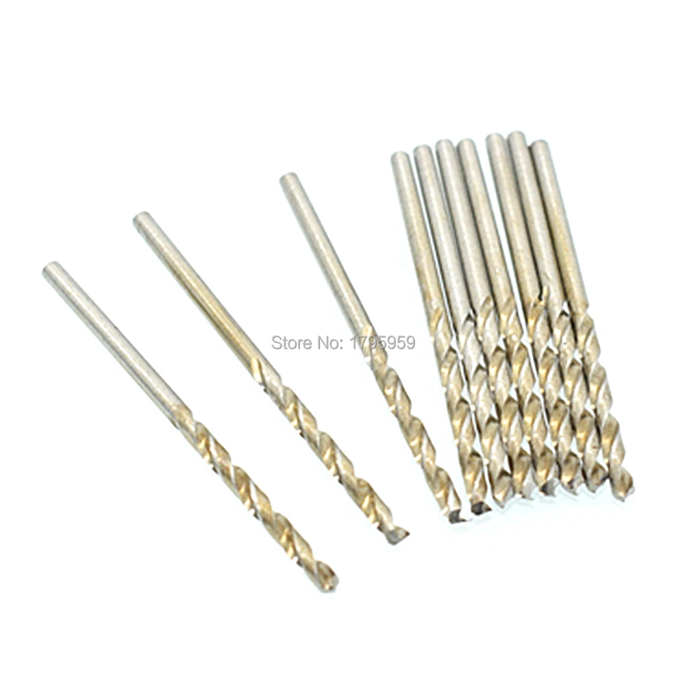 10pcs 2.3mm Mini Twist Spiral Drill Bits Set Micro High Speed Steel Straight Shank PCB Drills Bit For Electrical Tool | Инструменты