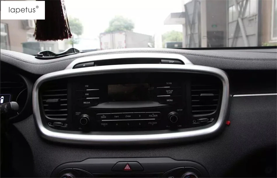 Абс! Аксессуары для KIA Sorento L 2015 2016 2017 центральный контроль Навигация GPS динамик
