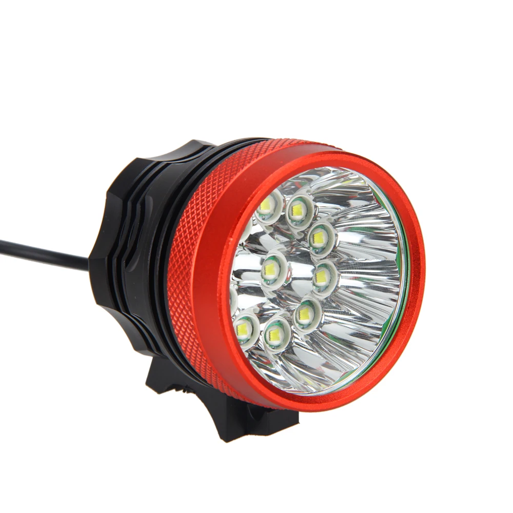 12000LM 11x T6 LED 3 режима велосипедная лампа фара только без батареи|bike light|no batterycycle torch |