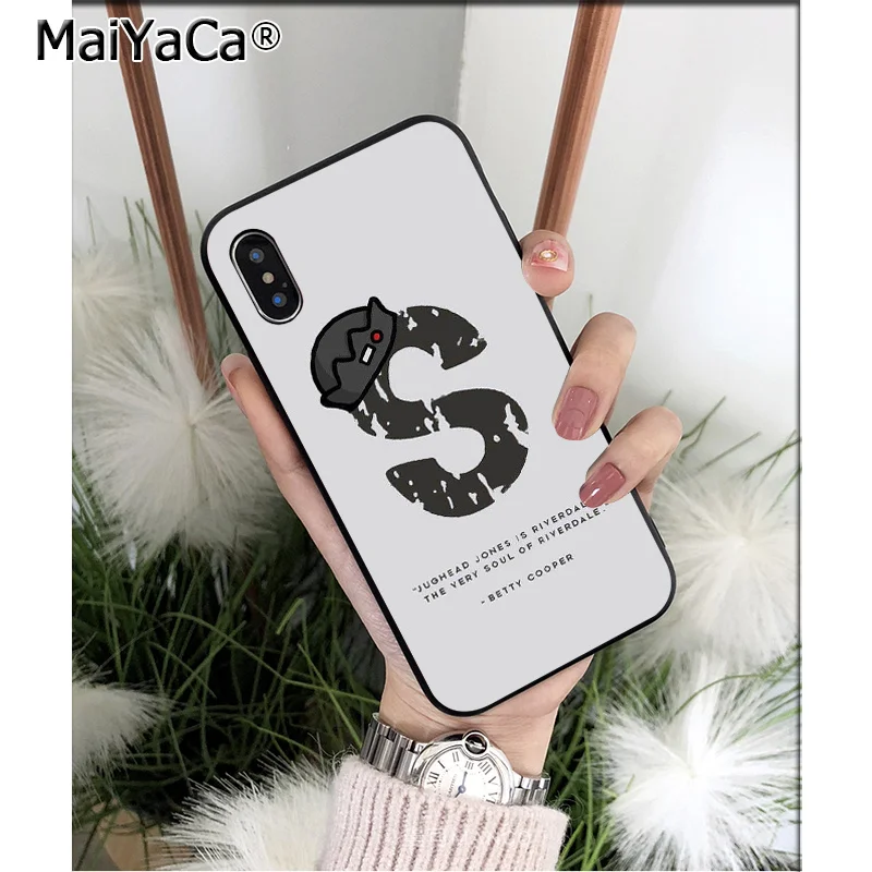 MaiYaCa Riverdale South Side Serpents Snake TPU мягкие Аксессуары для телефона чехол iPhone 8 7 6 6S Plus X XS MAX 5
