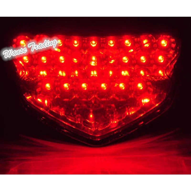 Хромированный светодиодный задний фонарь задние тормоза указатели поворота